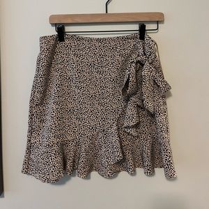 Princess polly cheetah print skirt